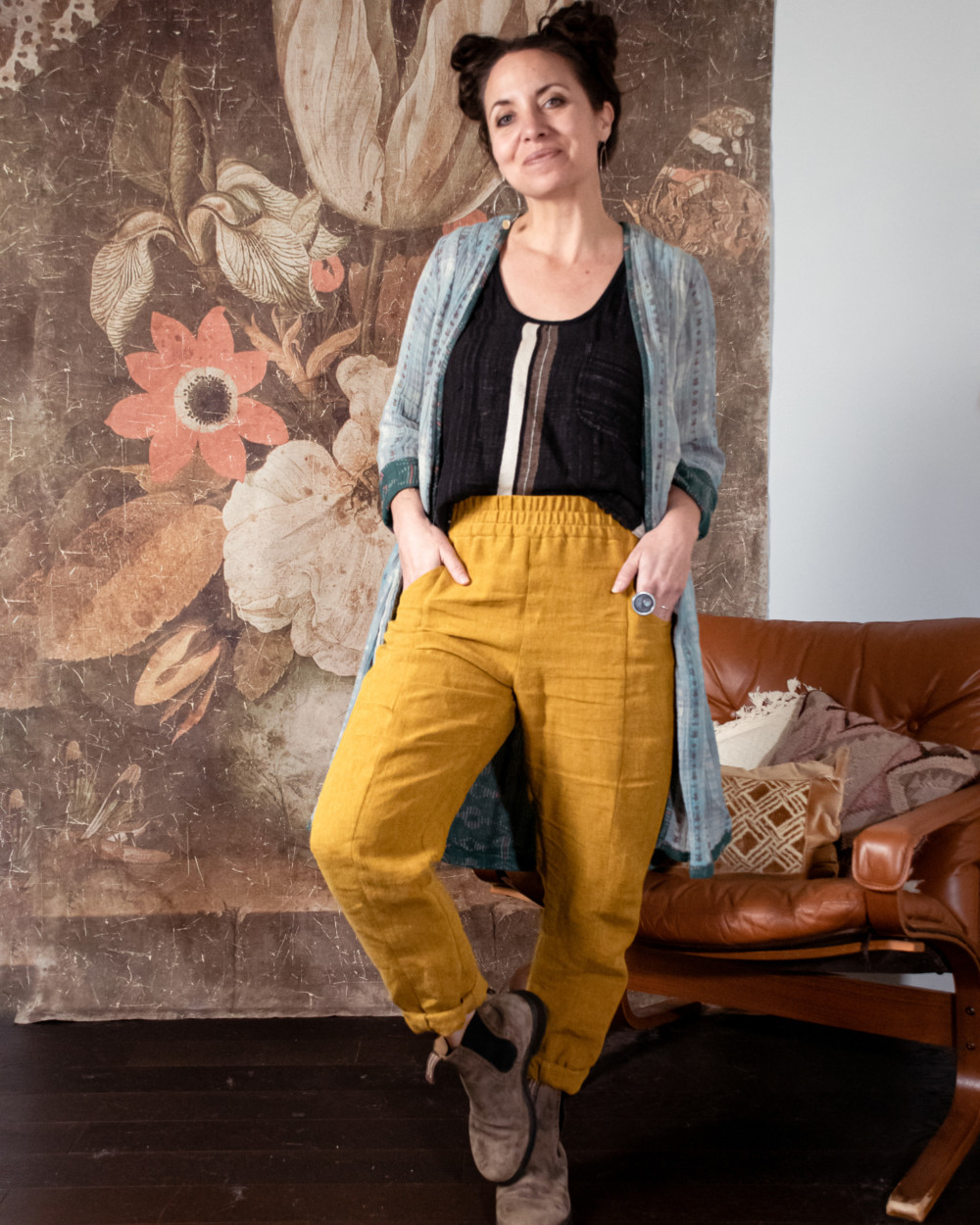 Sew Liberated Arenite Pants - Stonemountain & Daughter Fabrics