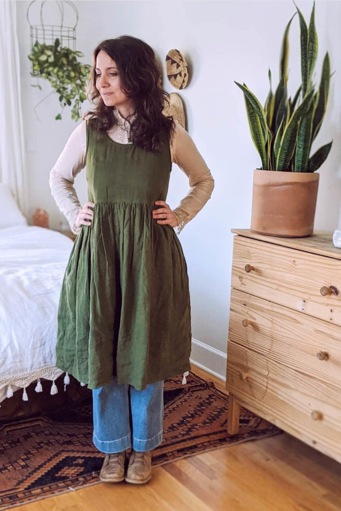 How to style a sleeveless Hinterland dress