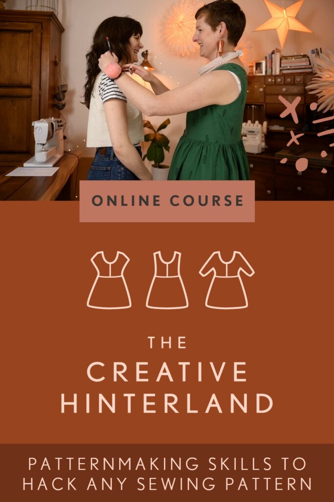 Creative Hinterland patternmaking course featuring Judith and Meredith